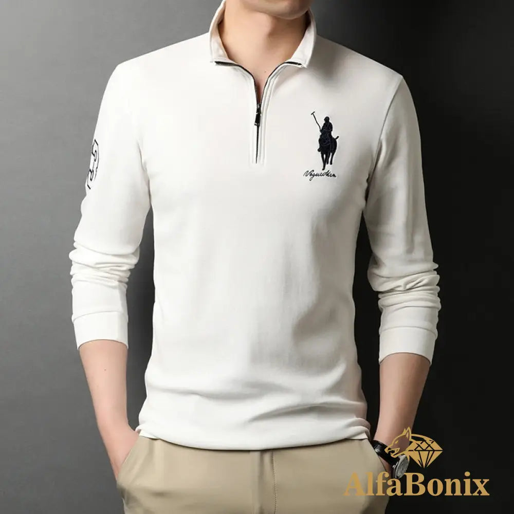 Suéter Masculino Bonix Pólo Branco / Pp