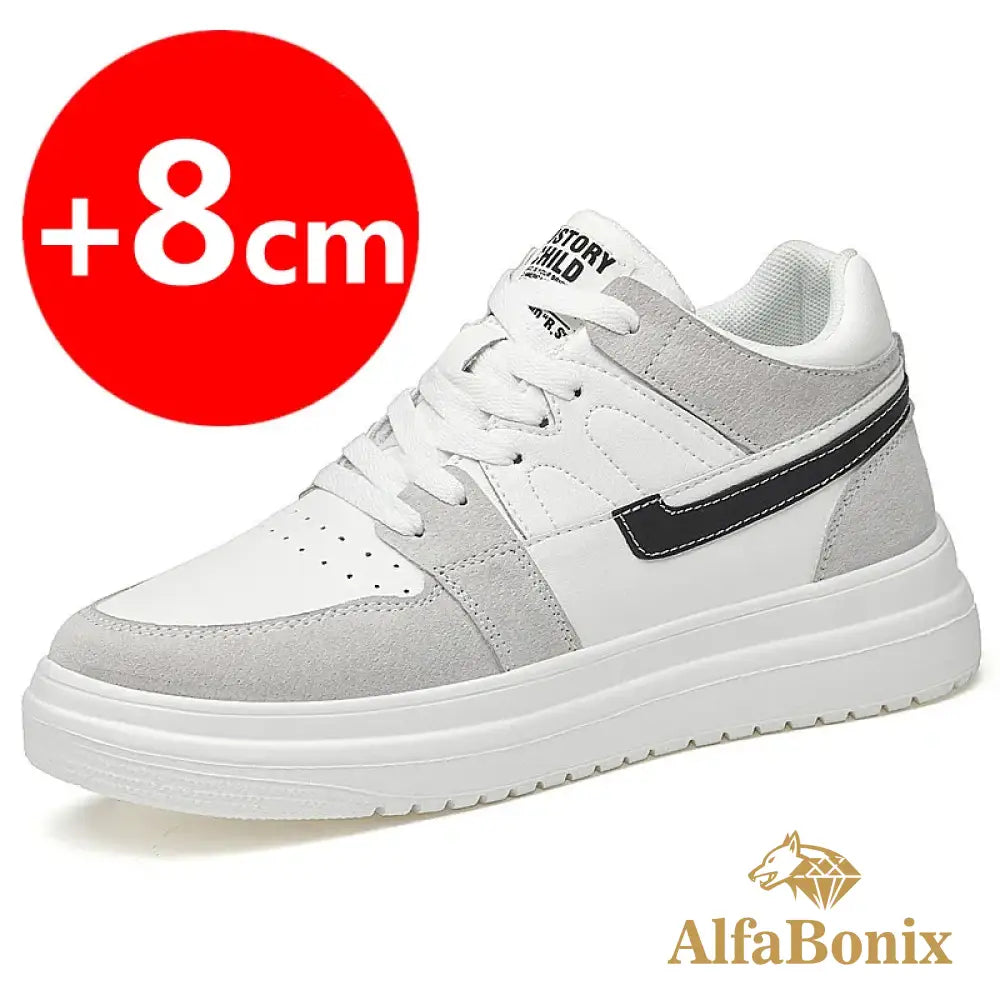 2023 Men Elevator Shoes Heightening Sneakers For Men 6Cm 8Cm Breathable Height Increased Shoes Man