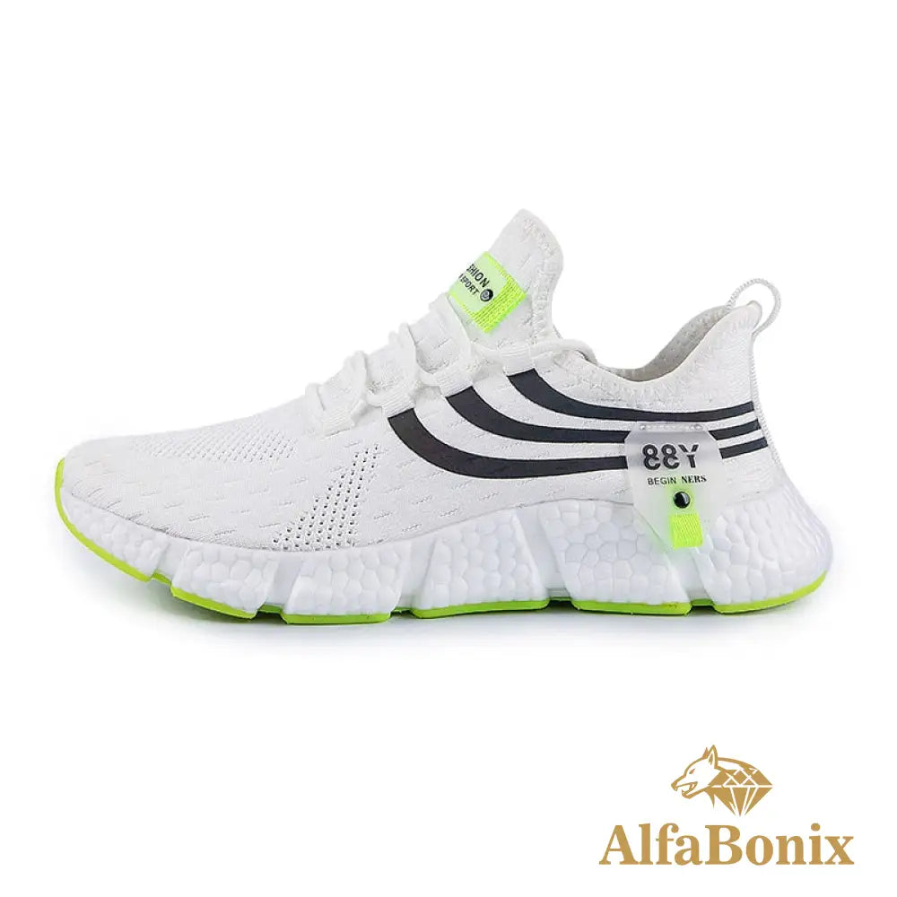 Tênis Samicce Sneaker® Branco / 34 Sapatos