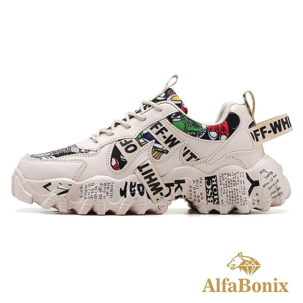 Tênis Bonix Zempret Of Bége / 34 Masculino