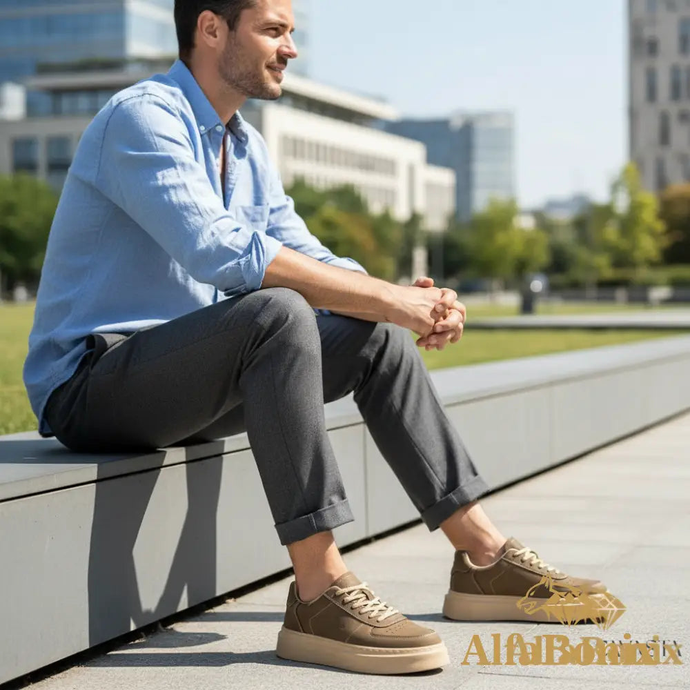 Anúncio Tênis Alfabonix Viena - Perfil Lateral