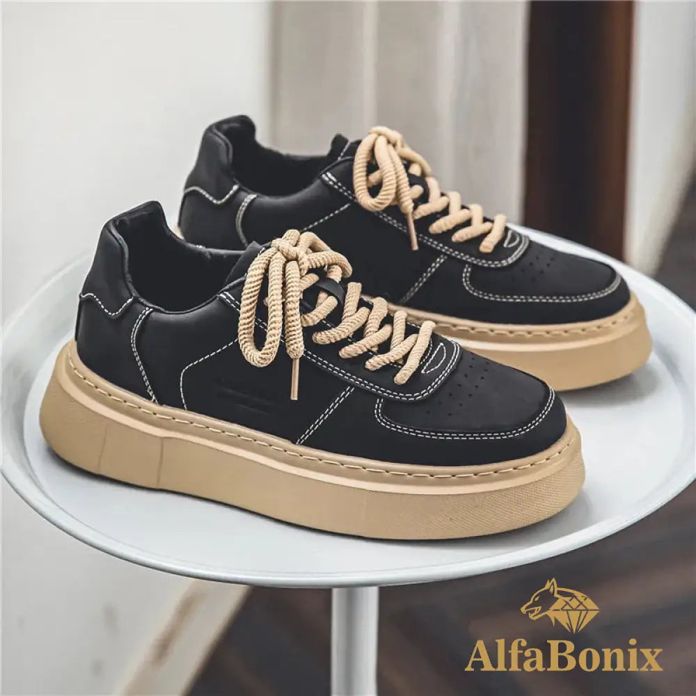 Tênis Casual Viena Preto / 37 tênis masculino