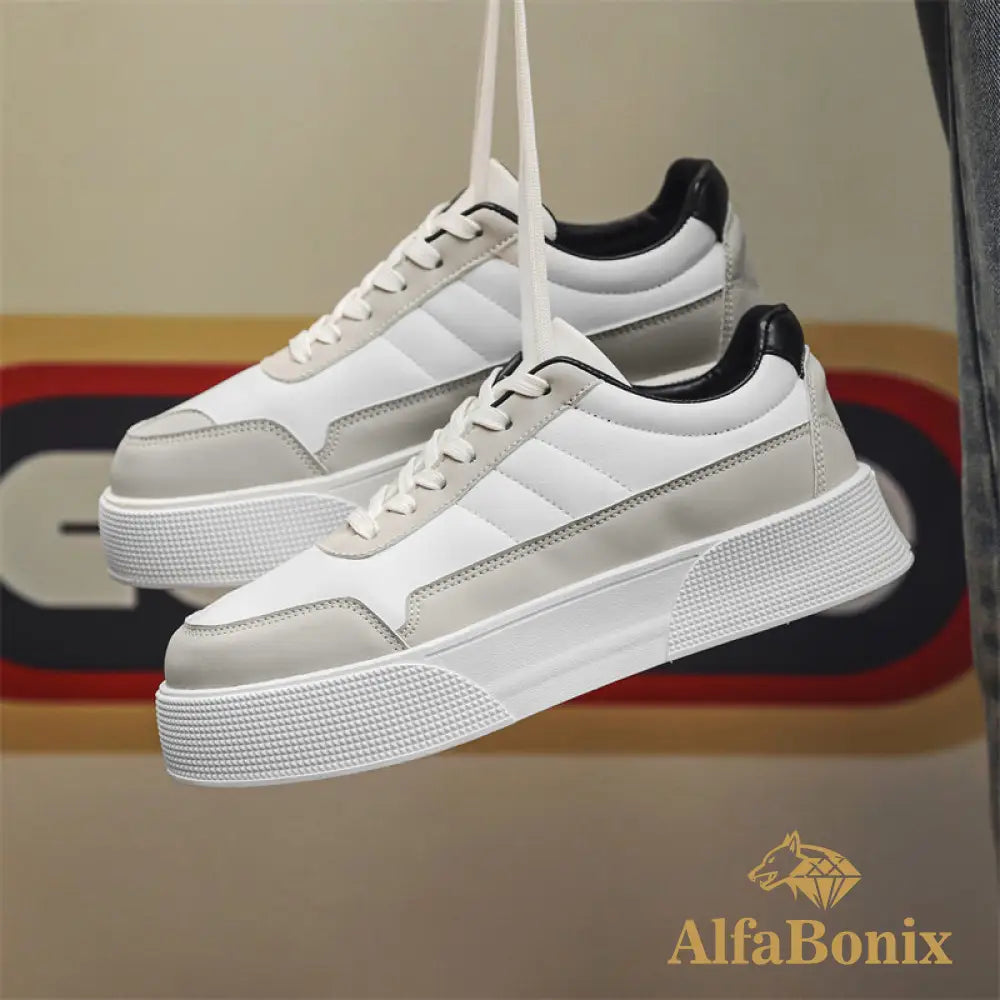 Tênis Casual Masculino Canvas Branco / 37 Tênis