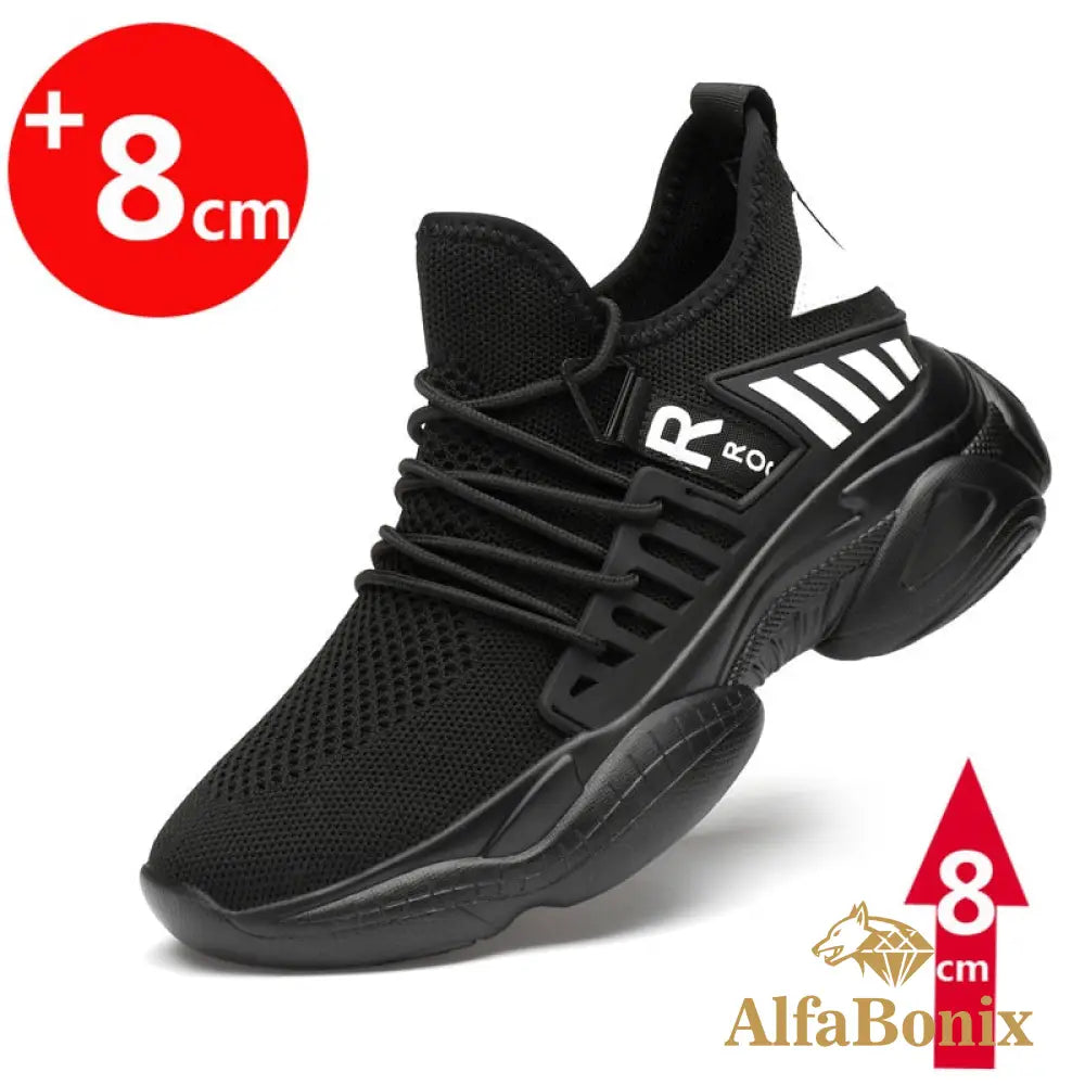 Tênis Masculino Elevator - Aumento De Altura Em Até 8Cm