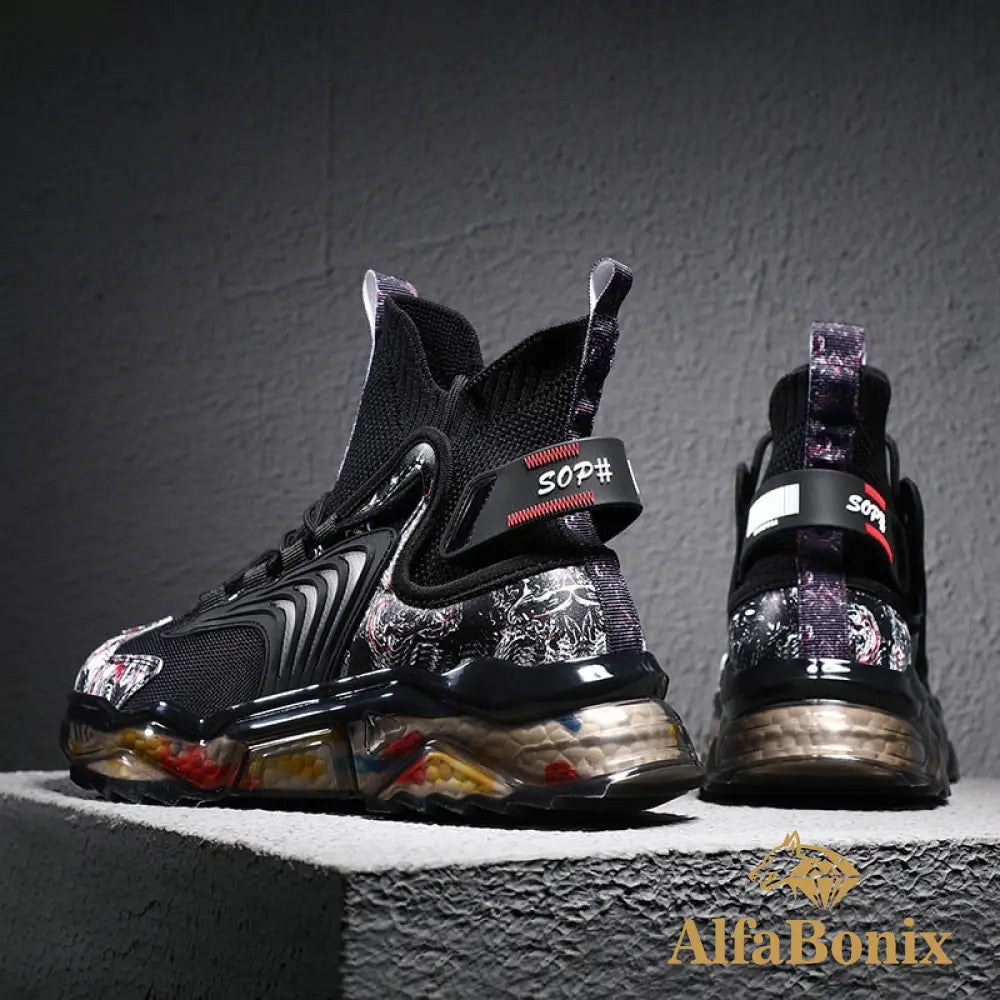 Tênis Sneakers Race Preto / 37